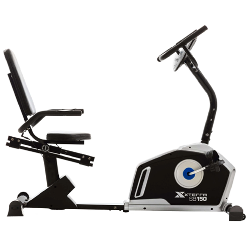 xterra sb150 recumbent exercixe bike