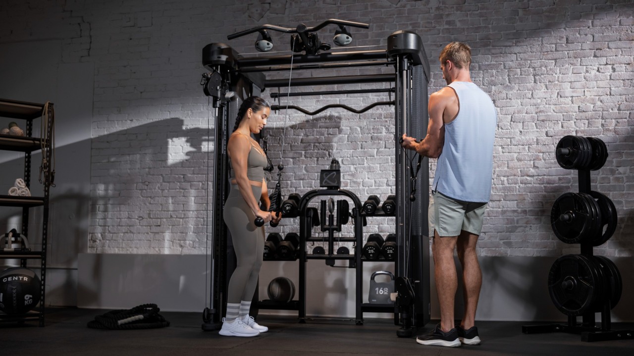 Inspire FT2 Pro Functional Trainer in Use